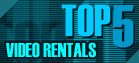 Top 5 Video Rentals